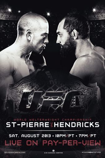 UFC 167 Poster