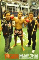 Adnan wins first fight for Tiger Muay Thai