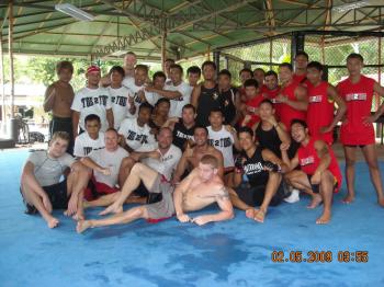 Thomas Kenney gives MMA seminar at MMA Phuket