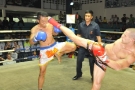 Jimmy lands hard head kick for Tiger Muay Thai, Thailand