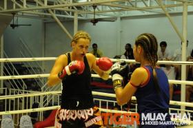kassie (Australia) Muay Thai fight