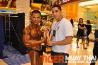Peter and Adrian with Mr. Thailand trophy
