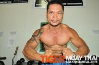 Thai Hulk prepares for Mr. Thailand 2010 @ Tiger Muay Thai, Thailand