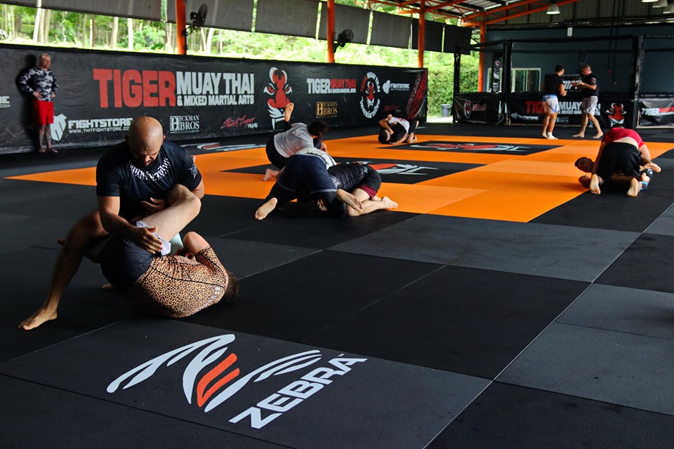The New Zebra Athletics Mats For Our Mma Training Area Just Arrived